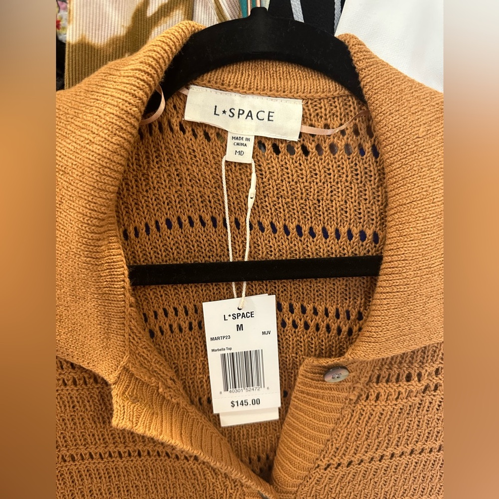 L*SPACE MARBELLA TOP IN MOJAVE (BROWN) - Picture 8 of 13